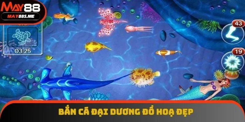 Bắn cá đại dương sở hữu đồ hoạ 4D ấn tượng Bắn cá đại dương sở hữu đồ hoạ 4D ấn tượng