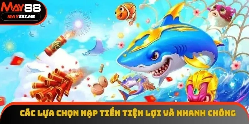 Các lựa chọn nạp tiền tiện lợi và nhanh chóng Các lựa chọn nạp tiền tiện lợi và nhanh chóng