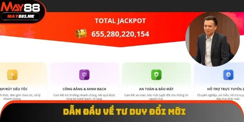 CEO Mạnh Trung dẫn đầu về tư duy đổi mới trong ngành