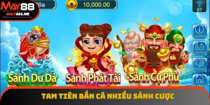 Tam tiên bắn cá đậm chất thần thoại cổ xưa Tam tiên bắn cá đậm chất thần thoại cổ xưa